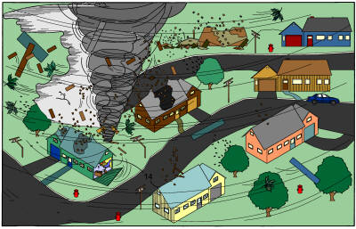 a tornadoe disaster